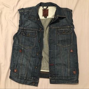 Vintage Guess Men’s Denim Vest